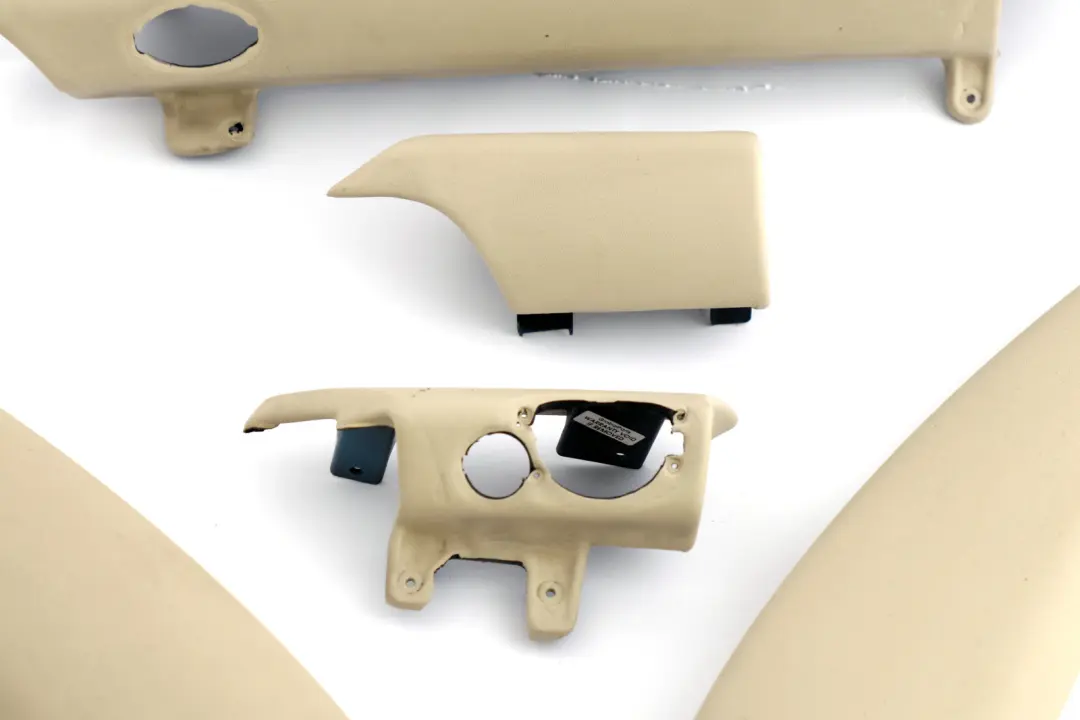 BMW Mini Cooper One R56 Dashboard Dash Lower Trim Set Kit Cream White