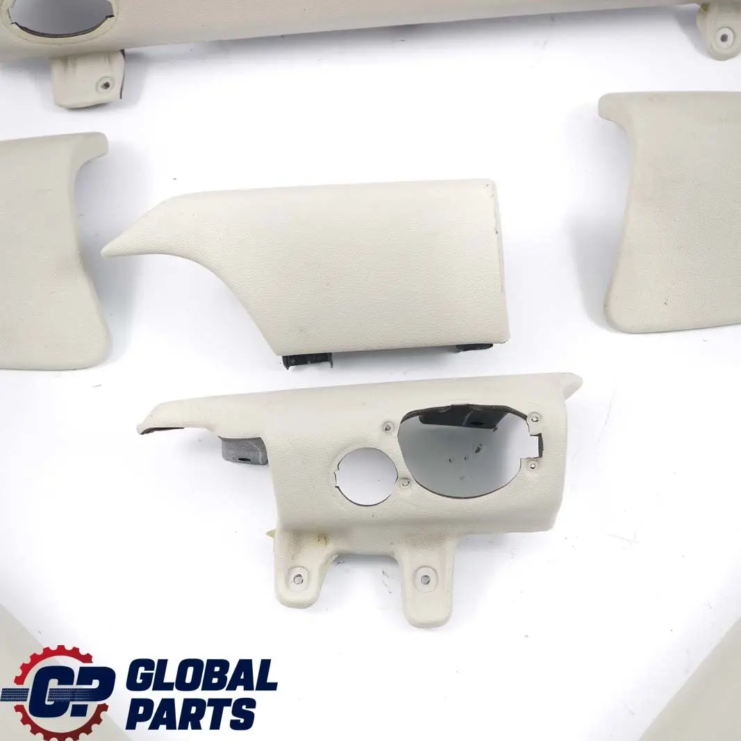 MINI Clubman R55 LCI Dashboard Dash Armrest Lower Trim Cover Set Satellite Grey