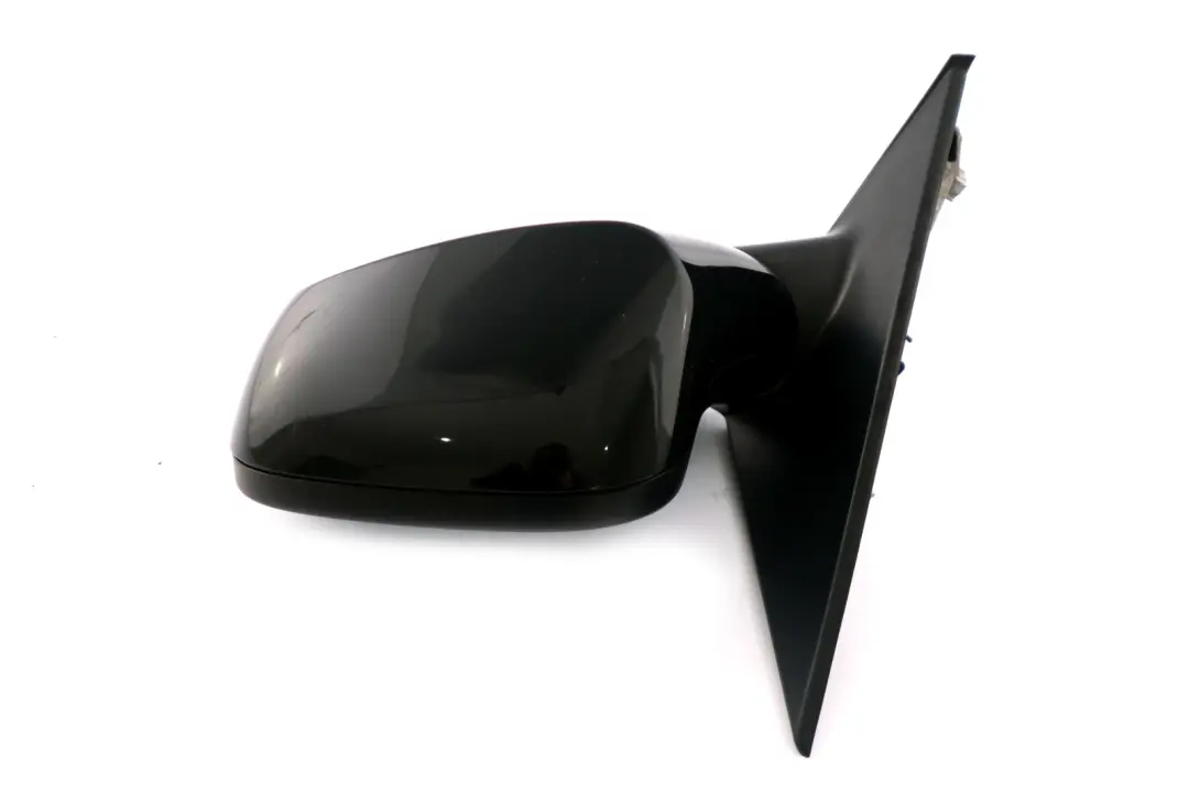 BMW 1 Series 1 E87 LCI Left Outside Wing Mirror N/S Black Sapphire Metallic 475