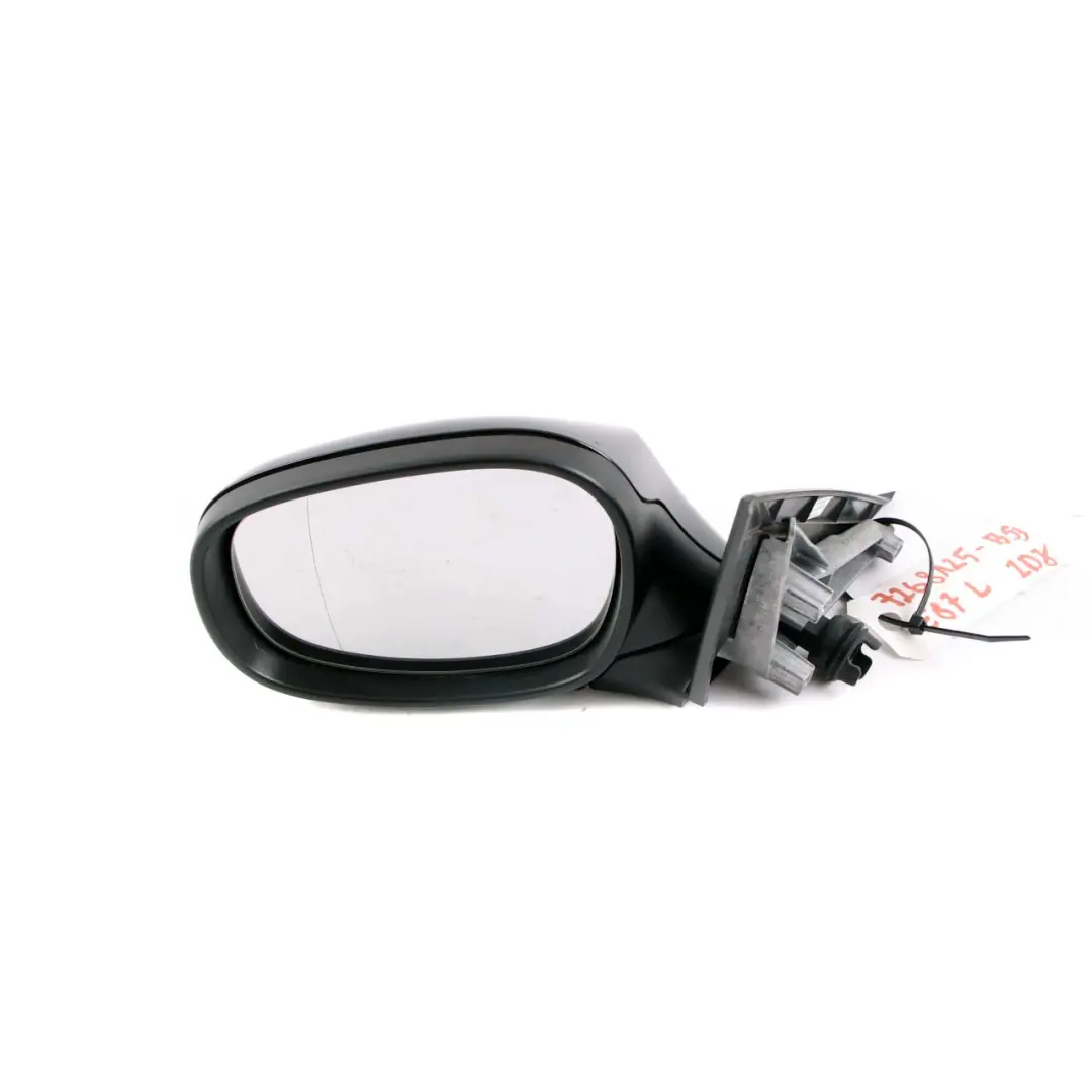 Wing Mirror Door BMW E87 LCI Heated Left N/S Black Sapphire Metallic 475