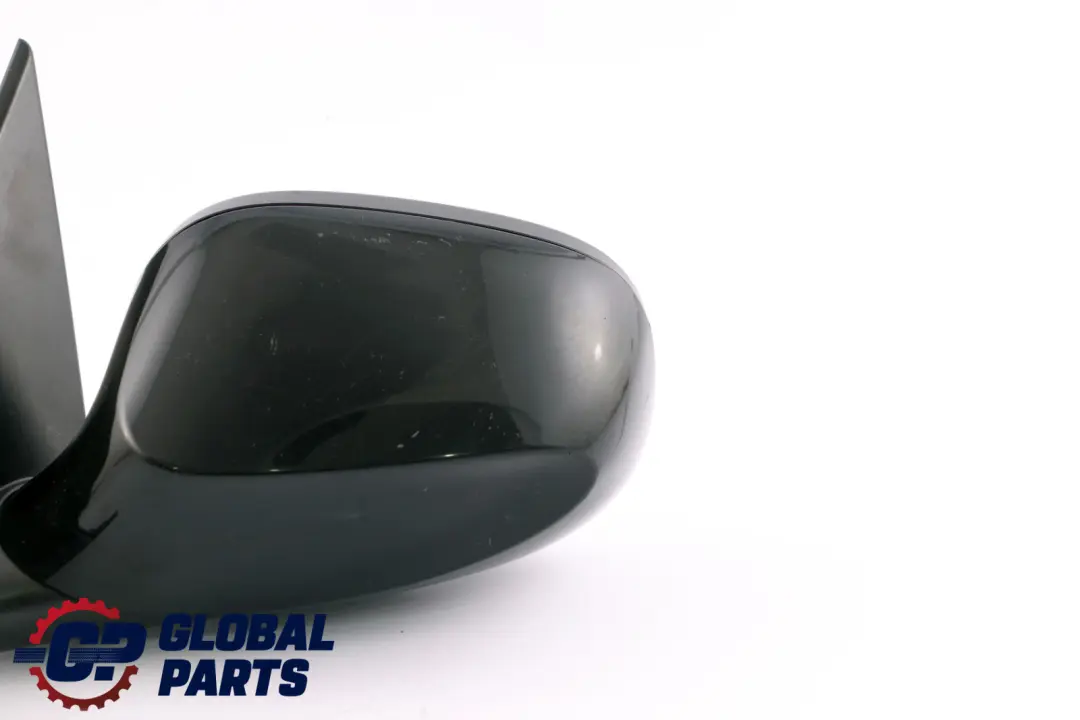 BMW 1 Series E87 LCI Heated Outside Left Wing Mirror N/S Schwarz 2 Black 668