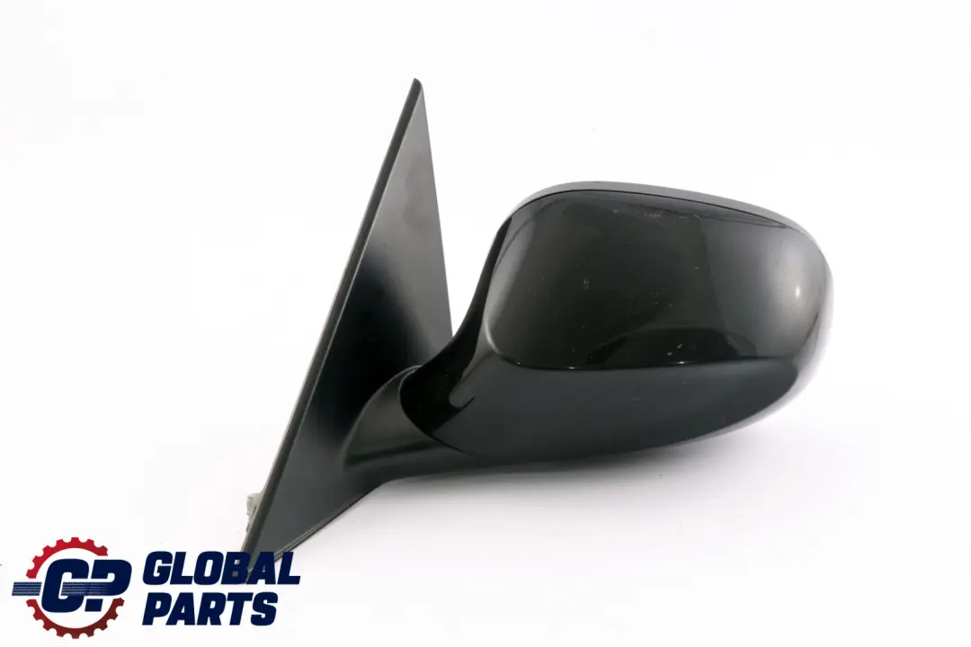 BMW 1 Series E87 LCI Heated Outside Left Wing Mirror N/S Schwarz 2 Black 668