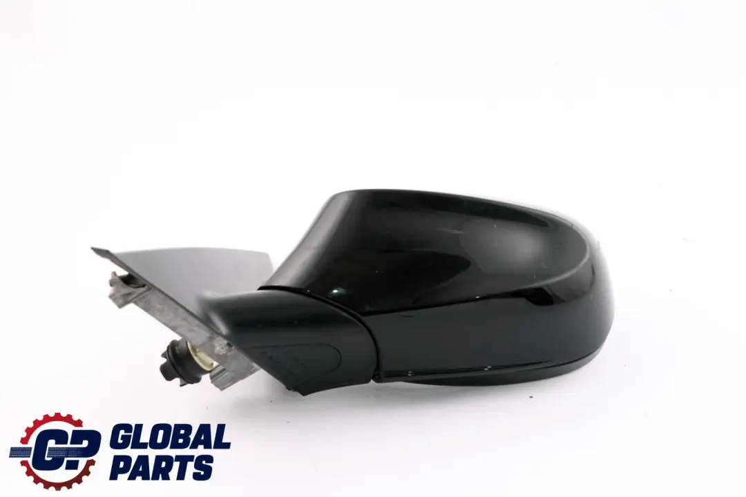 BMW 1 Series E87 LCI Heated Outside Left Wing Mirror N/S Schwarz 2 Black 668