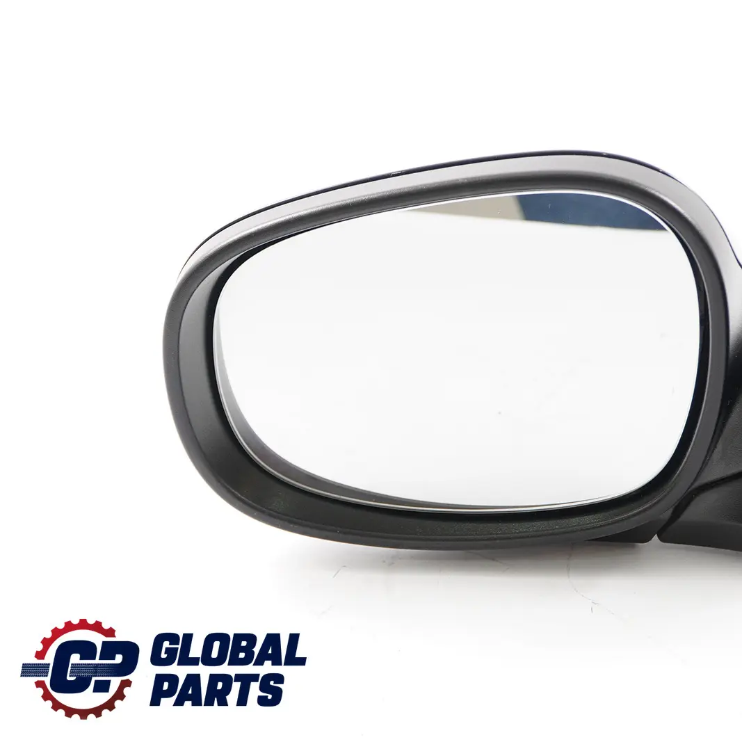 BMW 1 Series E87 LCI Heated Outside Left Wing Mirror N/S Schwarz 2 Black 668