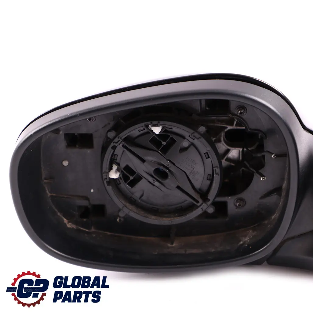 BMW 1 Series E87 LCI 2 Heated Outside Left Wing Mirror N/S Schwarz 2 Black 668