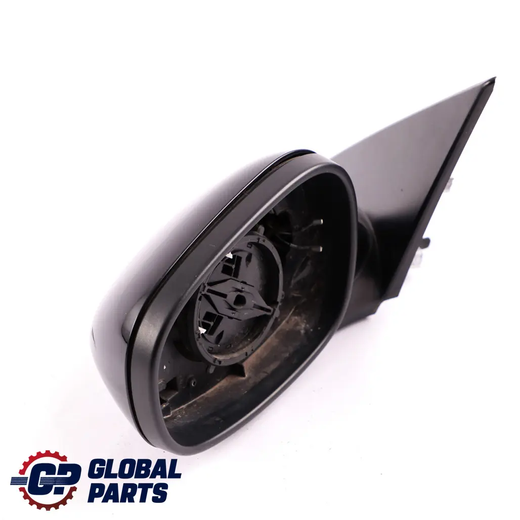 BMW 1 Series E87 LCI 2 Heated Outside Left Wing Mirror N/S Schwarz 2 Black 668