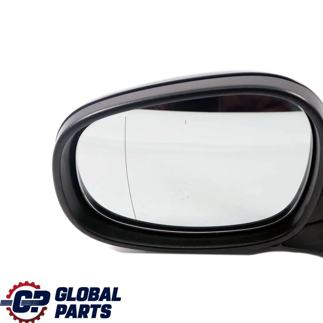 BMW 1 Series E87 LCI 3 Outside Left Wing Mirror N/S Schwarz 2 Black 668