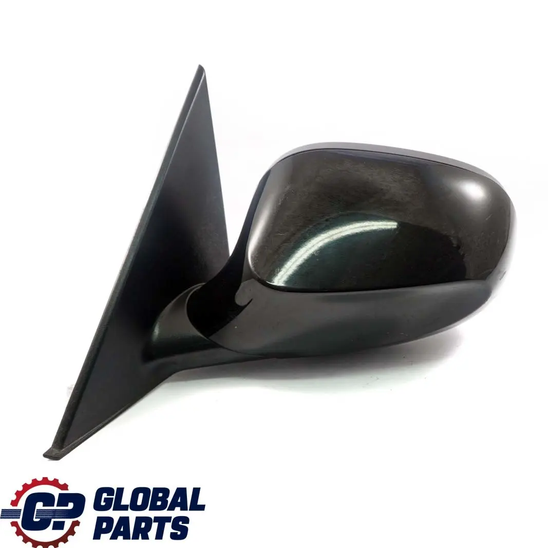 BMW 1 Series E87 LCI 3 Outside Left Wing Mirror N/S Schwarz 2 Black 668