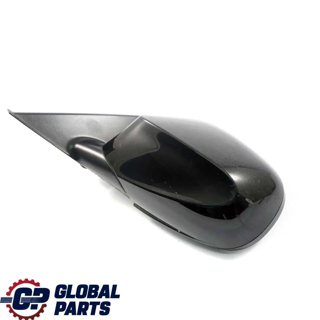 BMW 1 Series E87 LCI 3 Outside Left Wing Mirror N/S Schwarz 2 Black 668