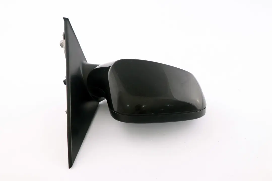 BMW 1 Series 1 E87 LCI Right Heated Wing Mirror O/S Black Sapphire Metallic 475