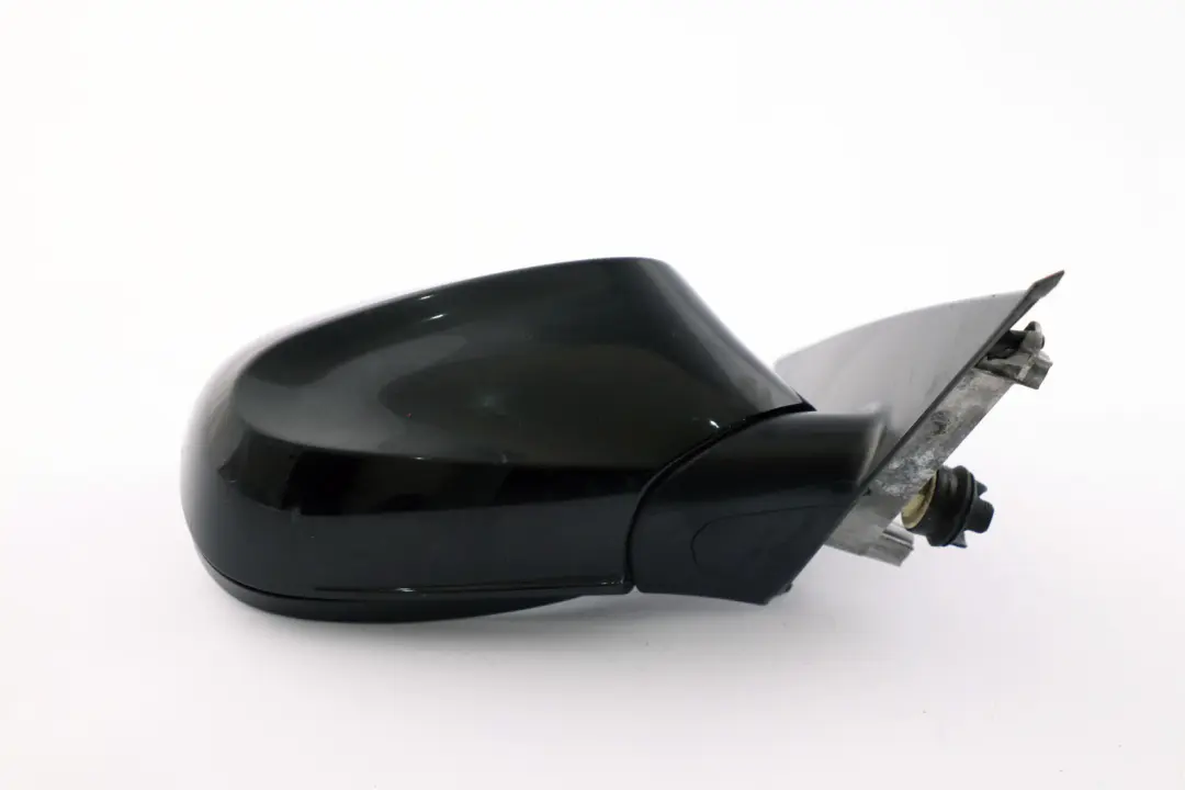 BMW 1 Series 1 E87 LCI Right Heated Wing Mirror O/S Black Sapphire Metallic 475