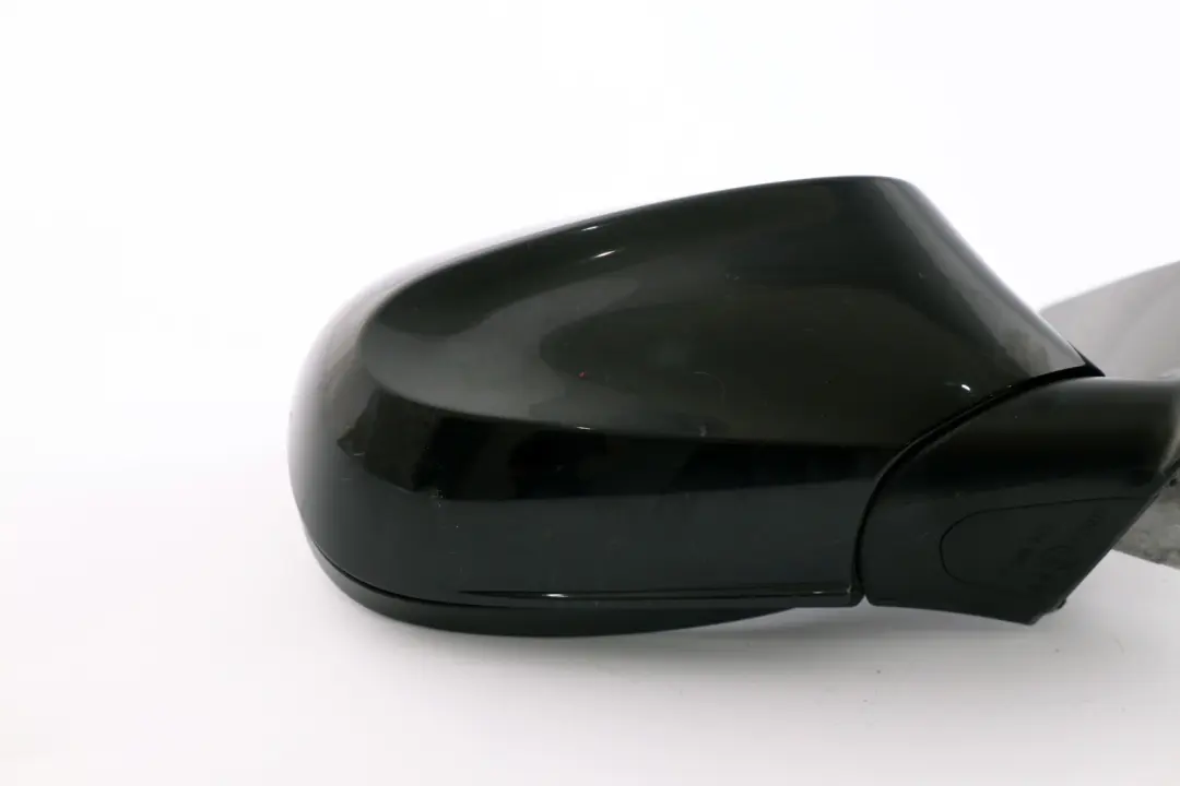 BMW 1 Series 1 E87 LCI Right Heated Wing Mirror O/S Black Sapphire Metallic 475