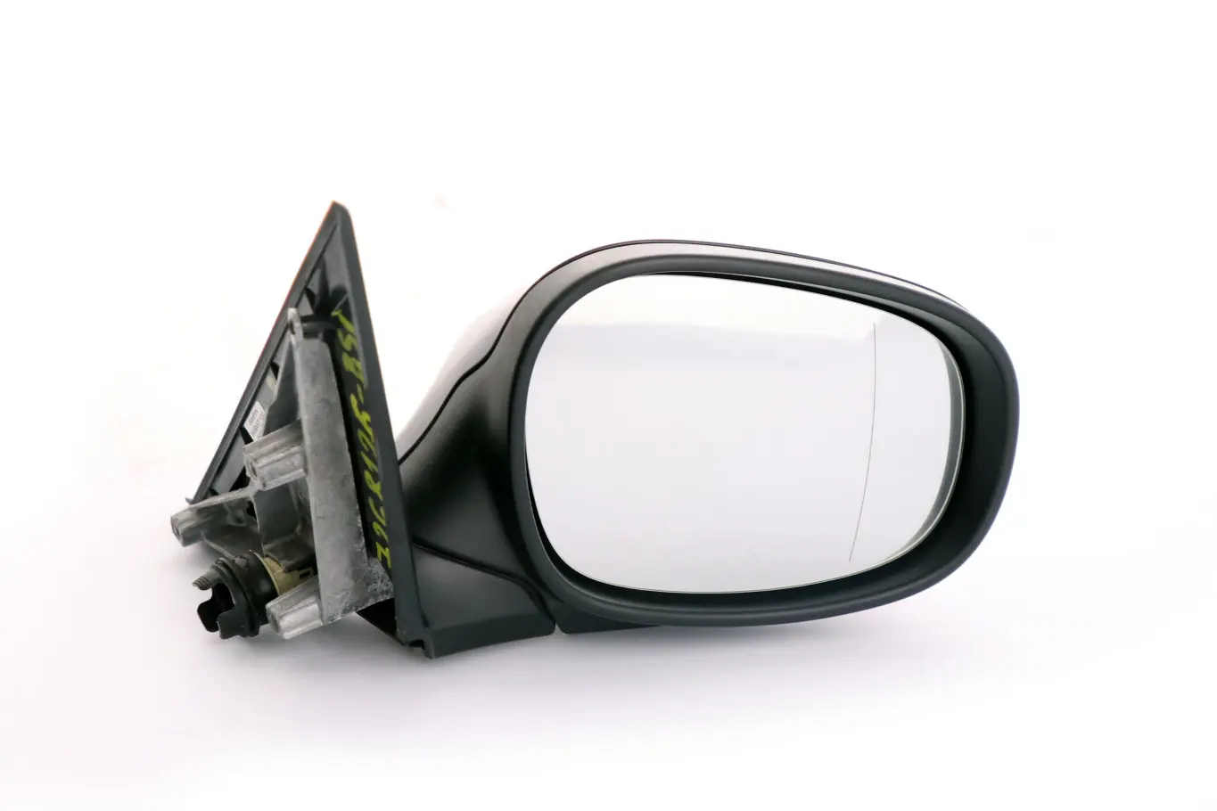 BMW 1 Series 1 E87 LCI Right Heated Wing Mirror O/S Black Sapphire Metallic 475