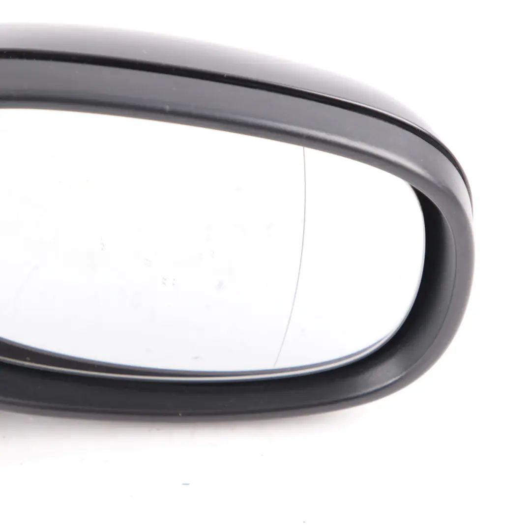 BMW E87 LCI Wing Mirror Heated Right O/S Black Sapphire Metallic - 475 5 Pins