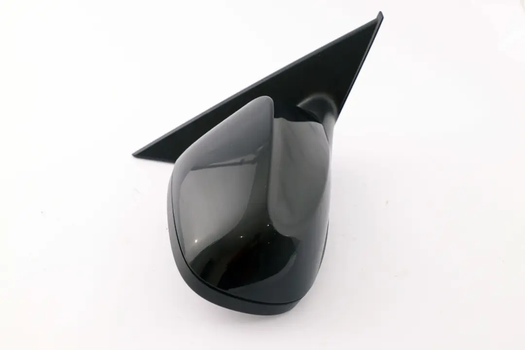 BMW 1 Series E87 LCI Right Driver Wing Mirror O/S Schwarz 2 Black 668