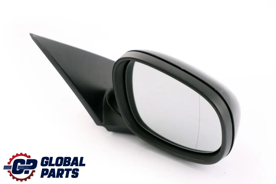 BMW 1 Series 1 E87 LCI Heated Outside Right Wing Mirror O/S Schwarz 2 Black 668