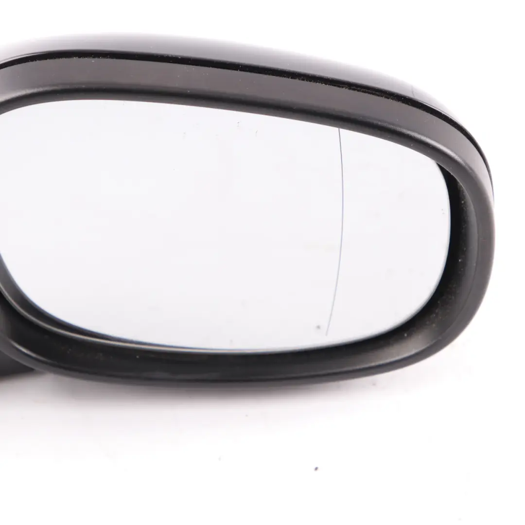 BMW E87 LCI Wing Mirror Outside Right O/S 3 Pins Schwarz 2 Black 668