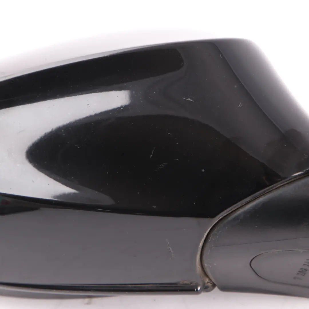 BMW E87 LCI Wing Mirror Outside Right O/S 3 Pins Schwarz 2 Black 668