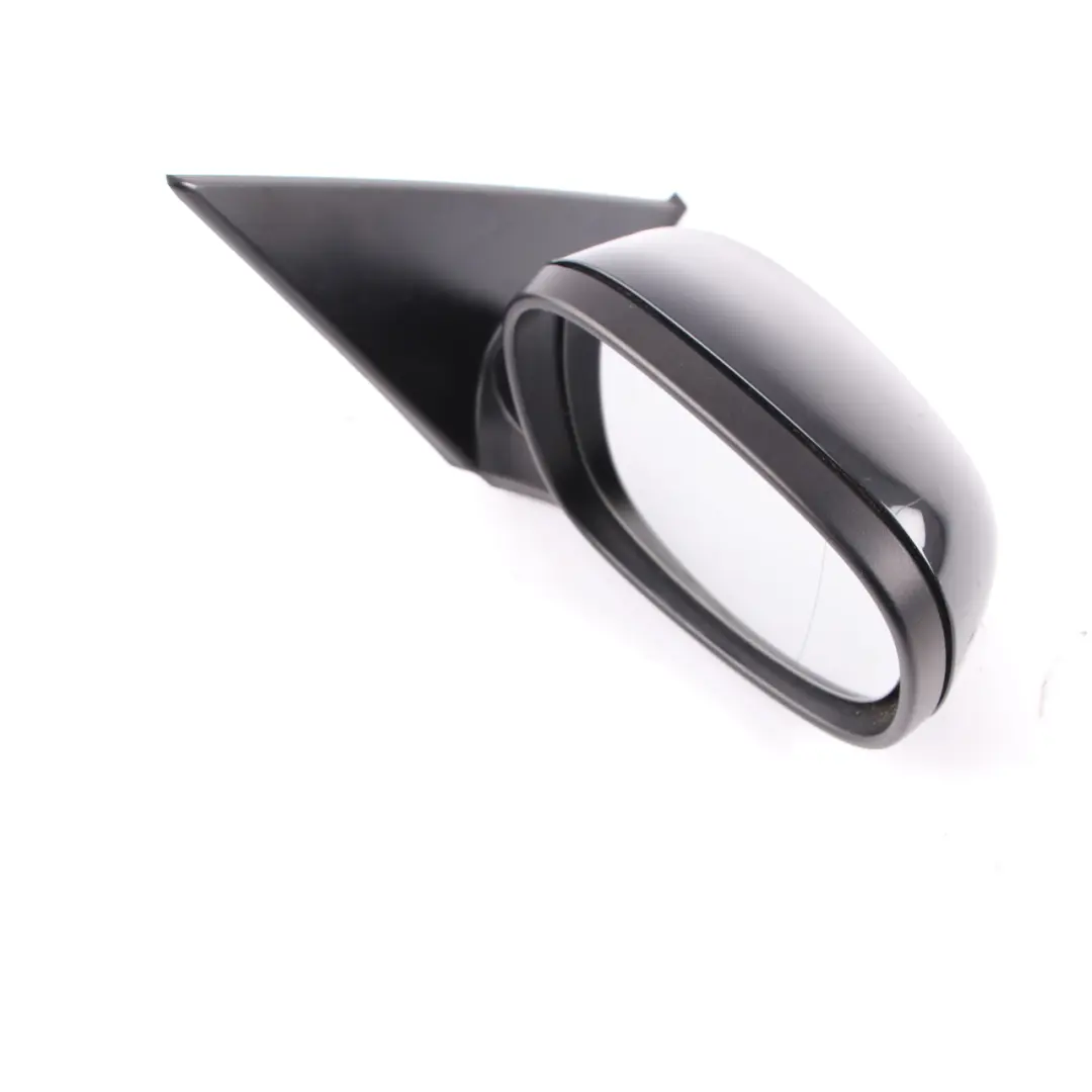 BMW E87 LCI Wing Mirror Outside Right O/S 3 Pins Schwarz 2 Black 668