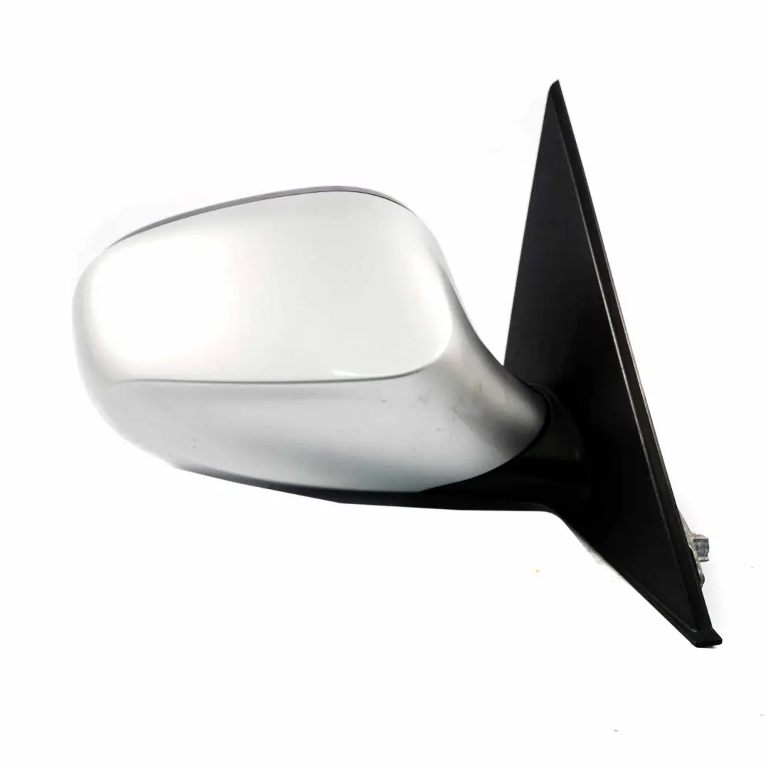 BMW E87 LCI Wing Mirror Right Heated O/S Titansilber Titanium Silver 354