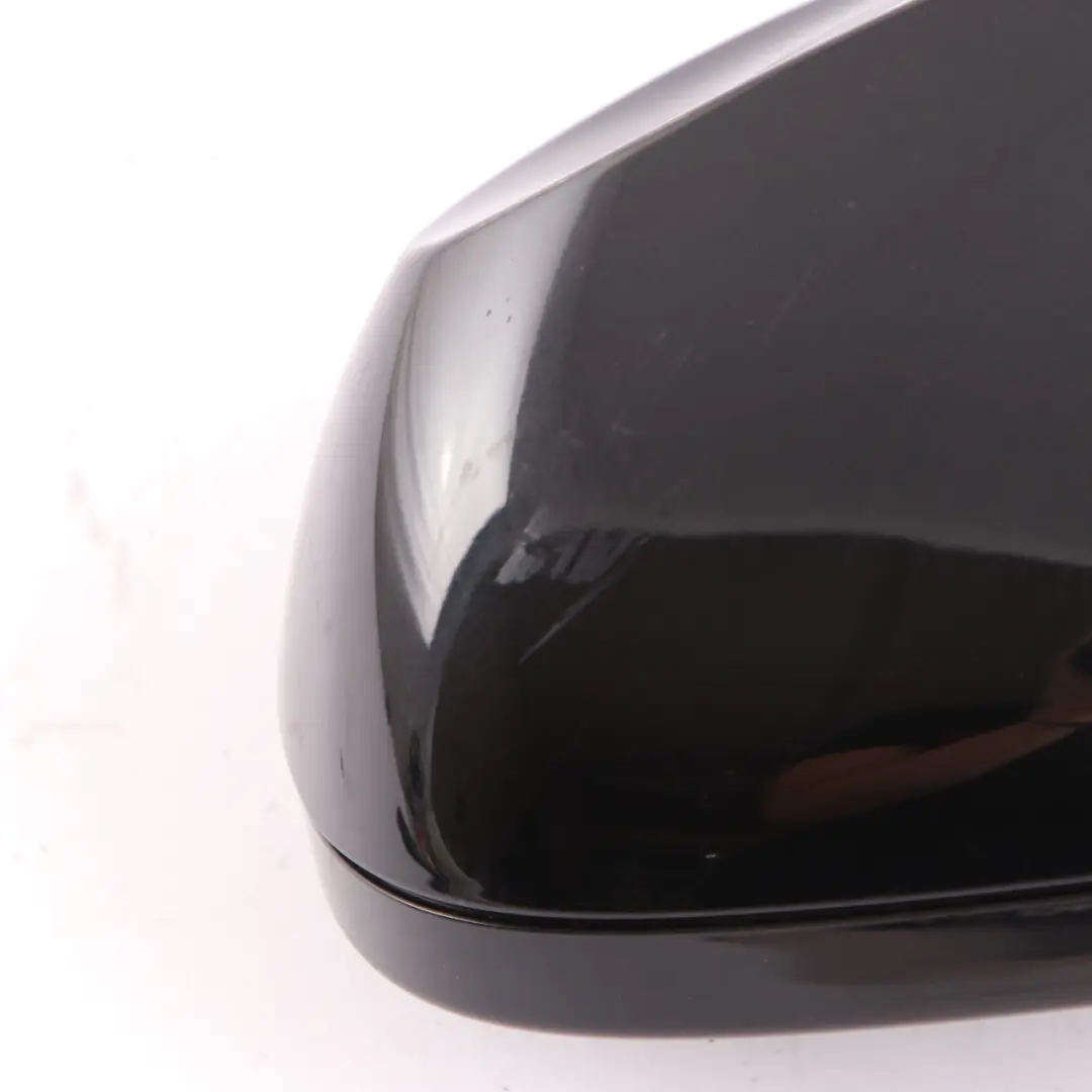 Door Wing Mirror BMW E87 LCI M Sport High Gloss Left N/S Black Sapphire 475