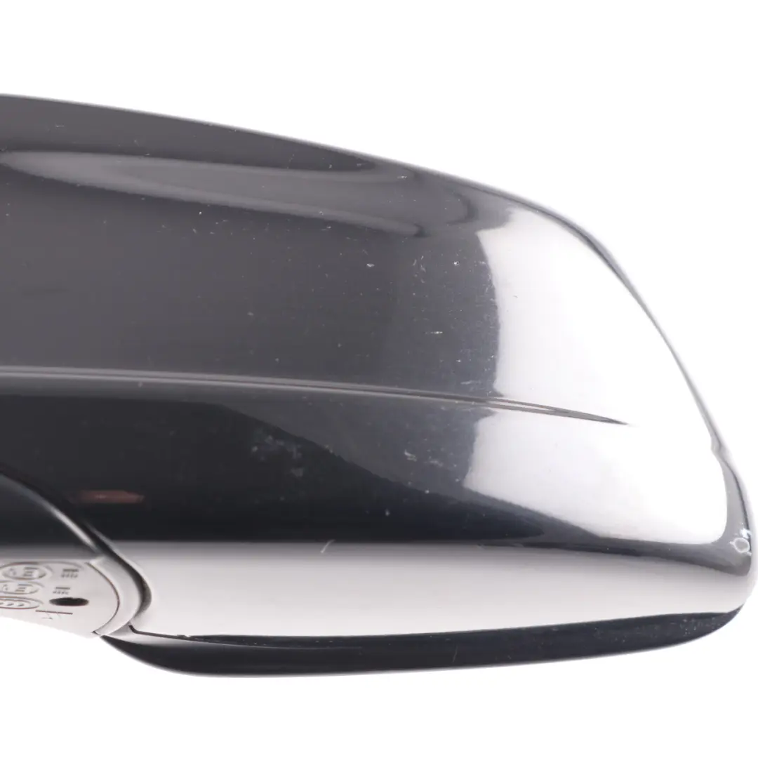 Wing Mirror BMW F10 F11 Heated Door Left N/S 5 Pins Black Sapphire Metallic 475