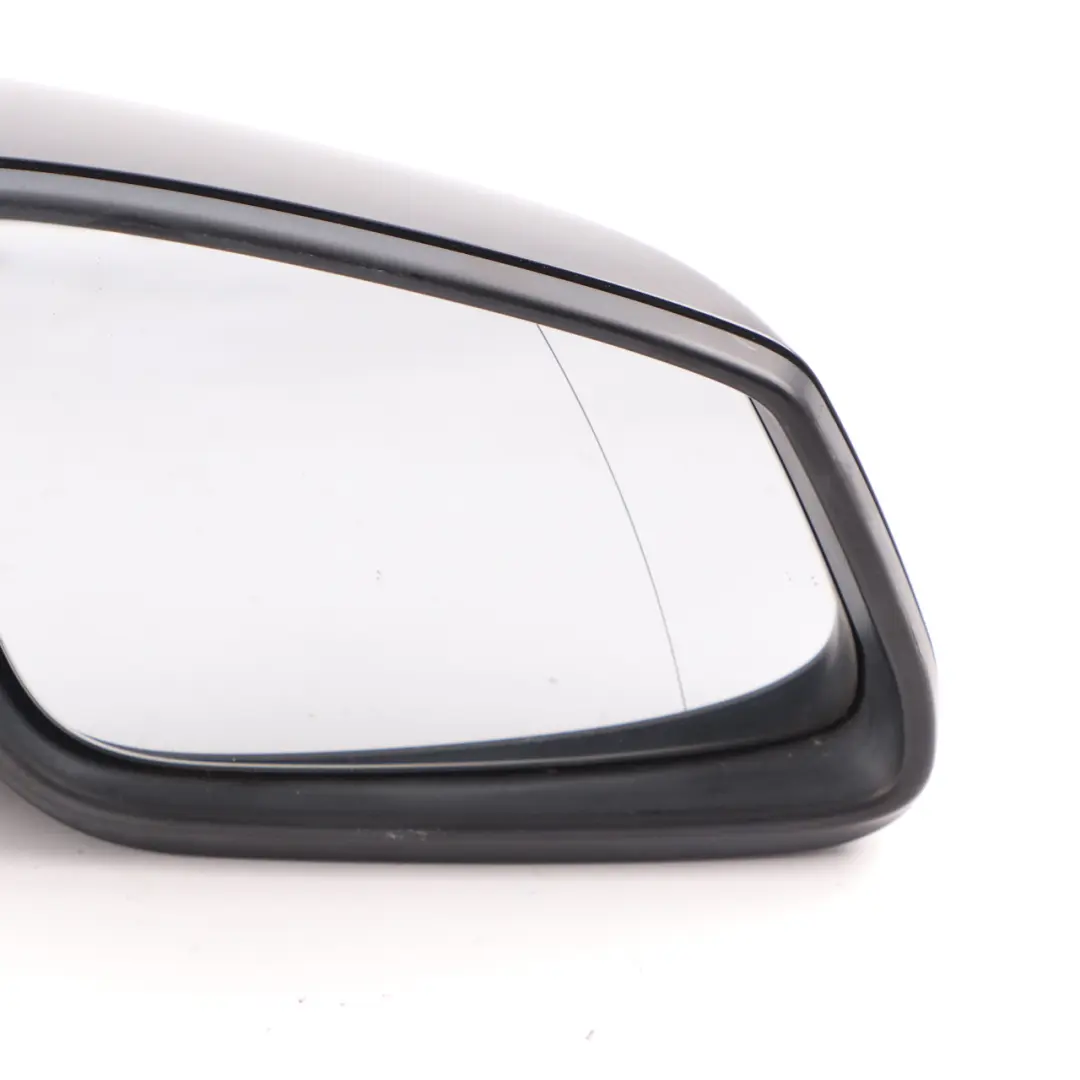 Wing Mirror BMW F10 F11 Heated Door Right O/S Black Sapphire Metallic - 475