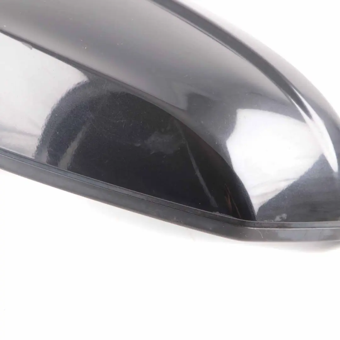 Wing Mirror BMW F10 F11 Heated Door Right O/S Black Sapphire Metallic - 475