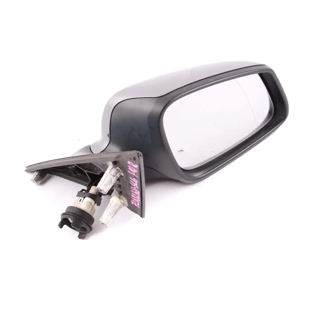 Wing Mirror BMW F10 F11 Heated Right Door O/S Spacegrau Metallic Space Grey A52