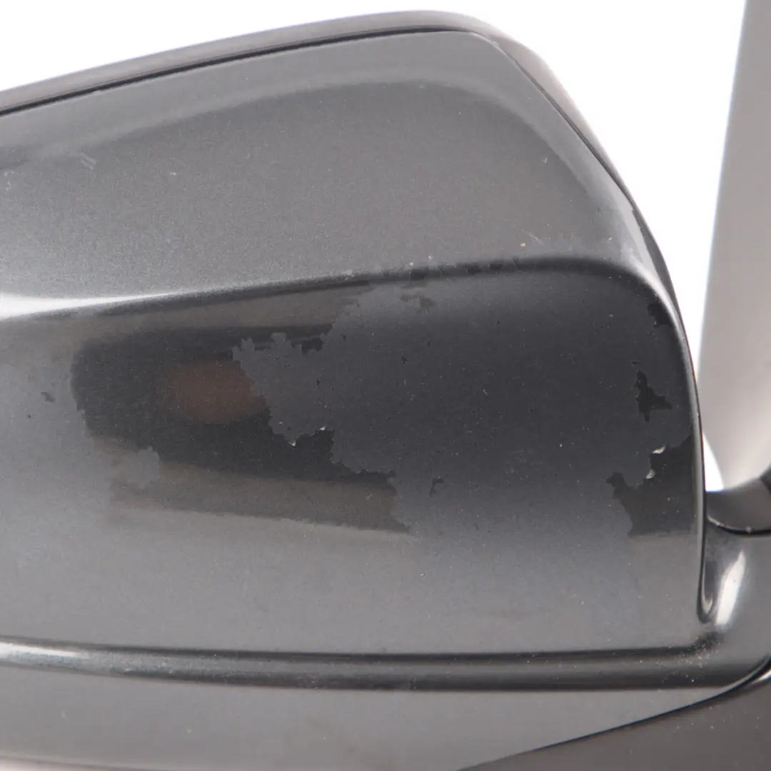 Wing Mirror BMW F10 F11 Heated Right Door O/S 5 Pins Sophisto Grey Metallic A90