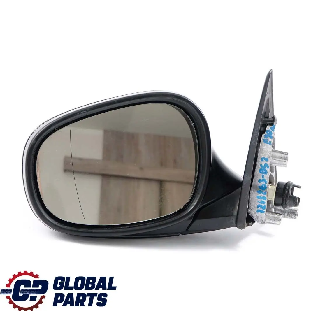 BMW 3 Series 2 E90 E91 LCI Heated Left Wing Mirror N/S Black Sapphire Metallic