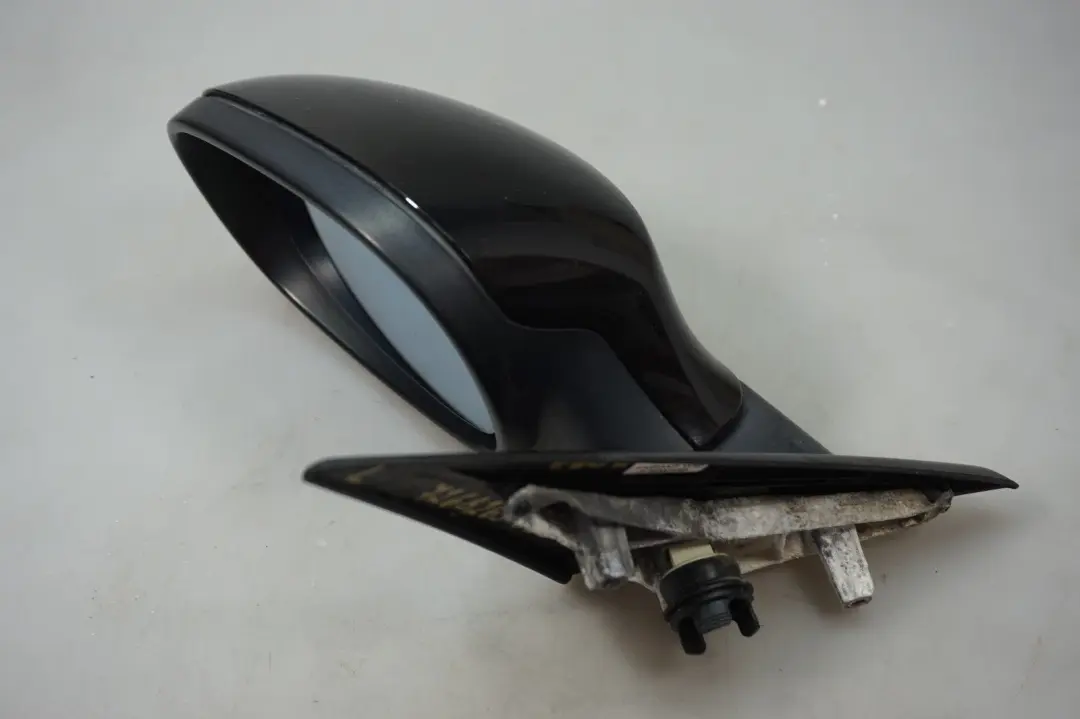 BMW 3 Series E90 E91 LCI Heated Left Wing Mirror N/S Black Sapphire Metallic 475