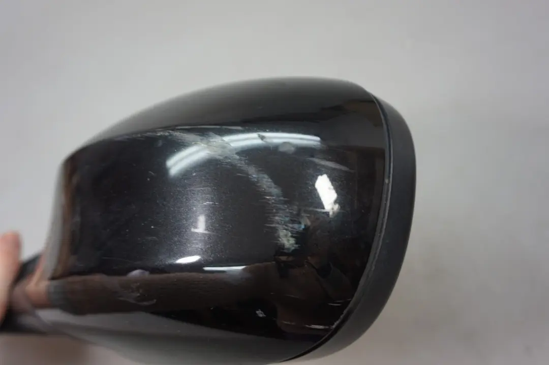 BMW 3 Series E90 E91 LCI Heated Left Wing Mirror N/S Black Sapphire Metallic 475