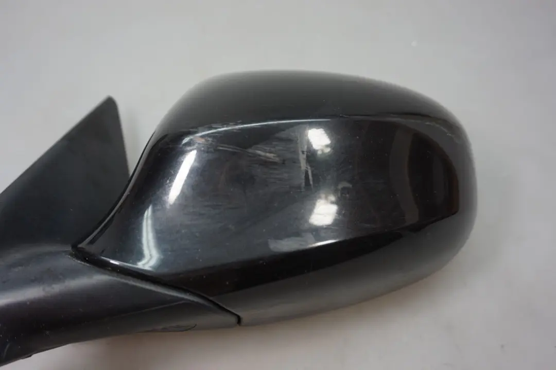 BMW 3 Series E90 E91 LCI Heated Left Wing Mirror N/S Black Sapphire Metallic 475