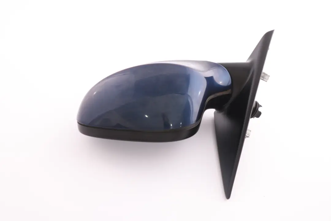 BMW 3 Series 2 E90 E91 LCI Heated Left Wing Mirror N/S Tiefseeblau Deep Sea Blue