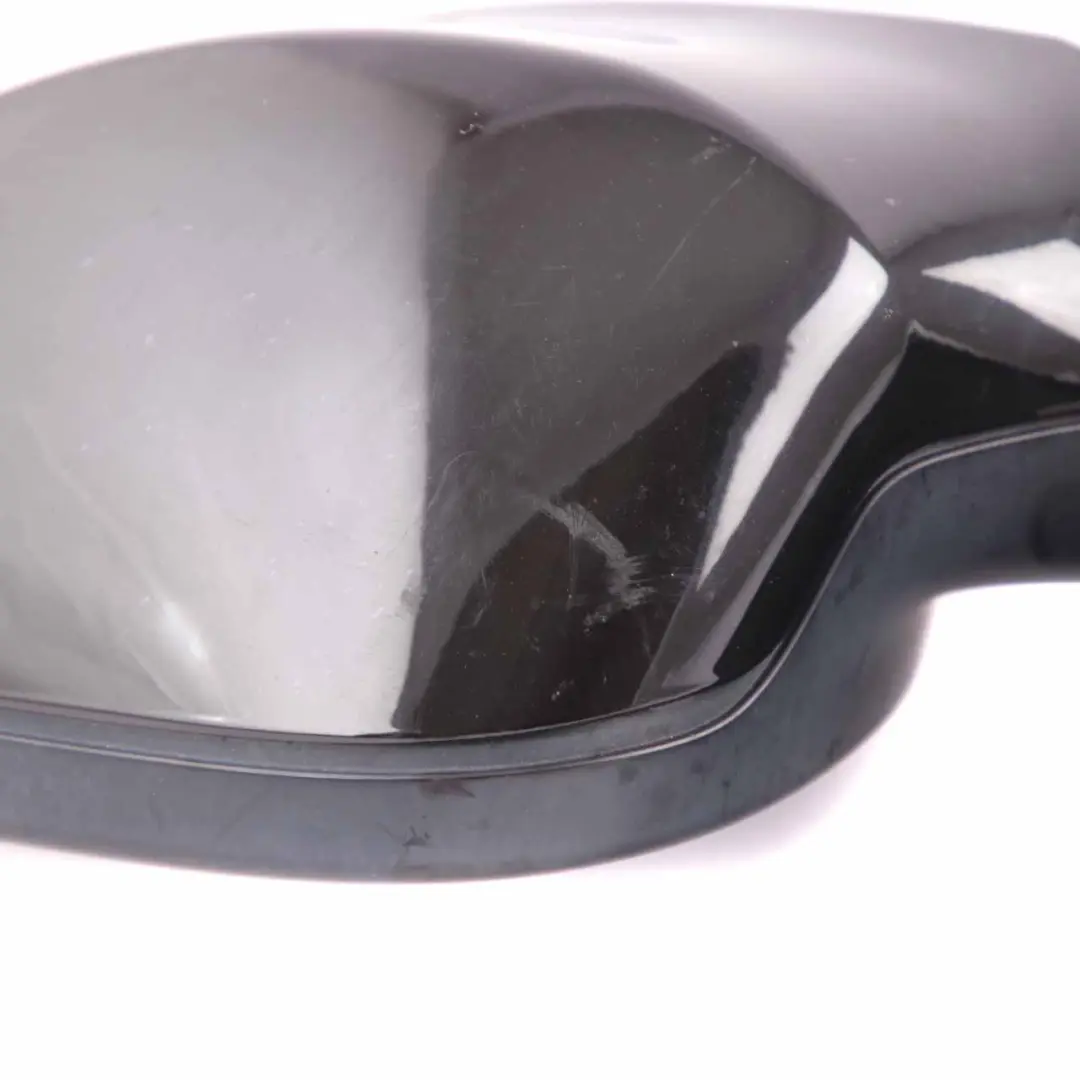 BMW 3 Series 1 E90 E91 LCI Heated Left Wing Mirror N/S Schwarz 2 Black 668