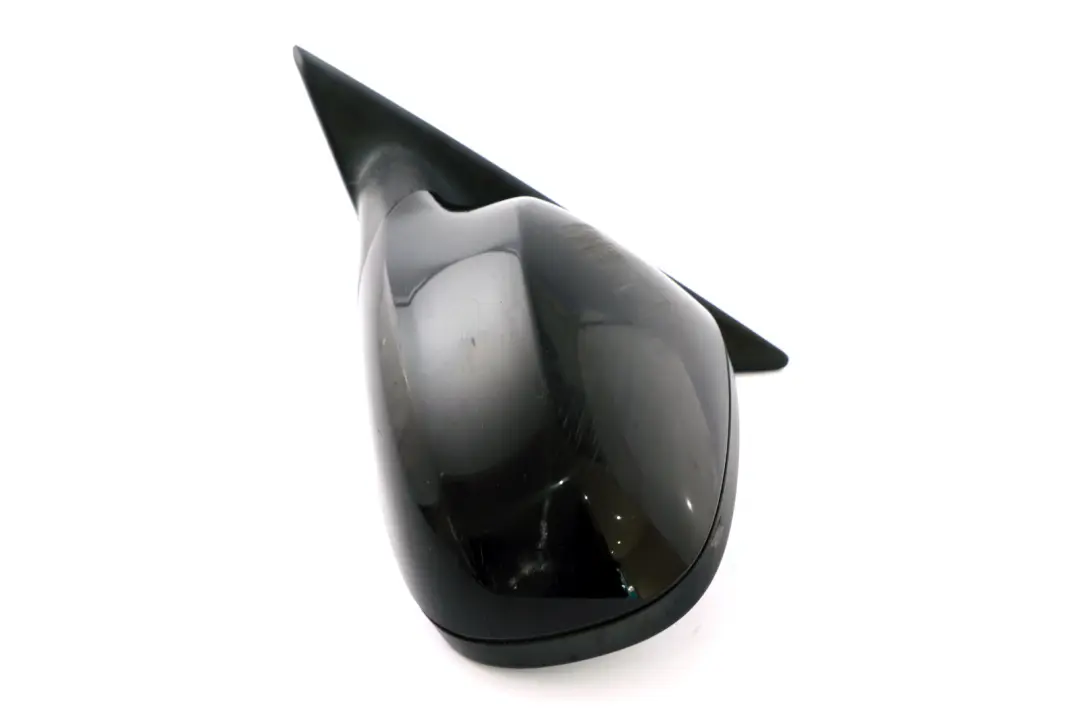 BMW 3 Series 2 E90 E91 LCI Heated Left Wing Mirror N/S Schwarz 2 Black 668