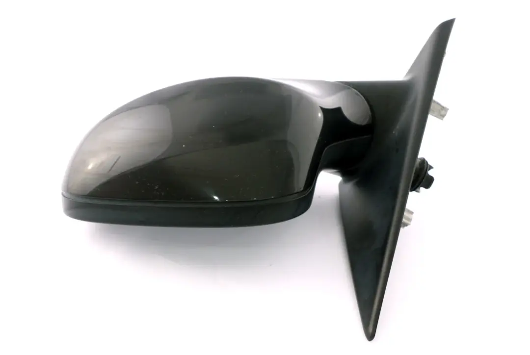 BMW 3 Series 3 E90 E91 LCI Heated Left Wing Mirror N/S Schwarz 2 Black 668