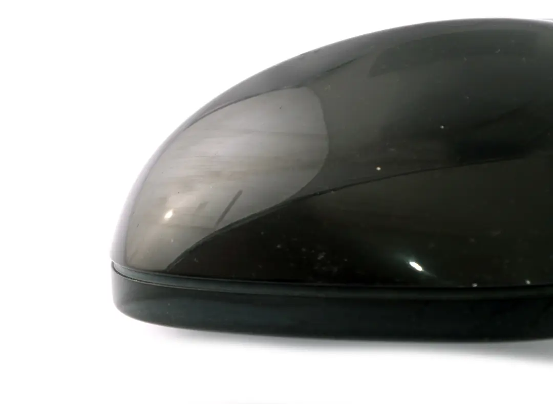 BMW 3 Series 3 E90 E91 LCI Heated Left Wing Mirror N/S Schwarz 2 Black 668