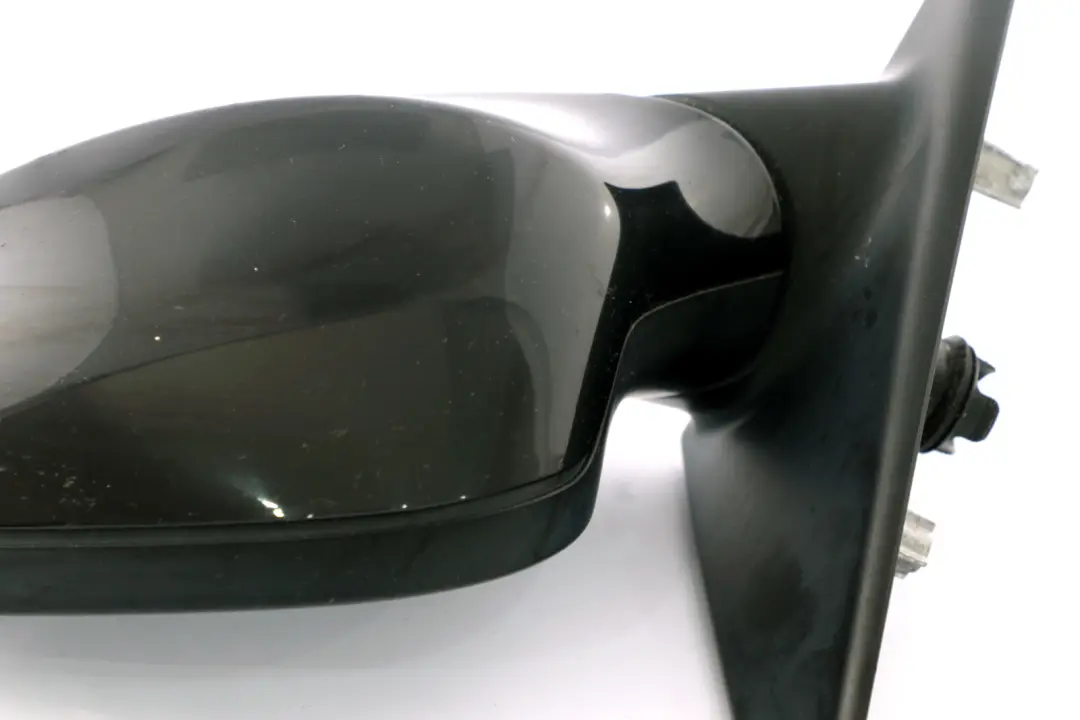 BMW 3 Series 3 E90 E91 LCI Heated Left Wing Mirror N/S Schwarz 2 Black 668