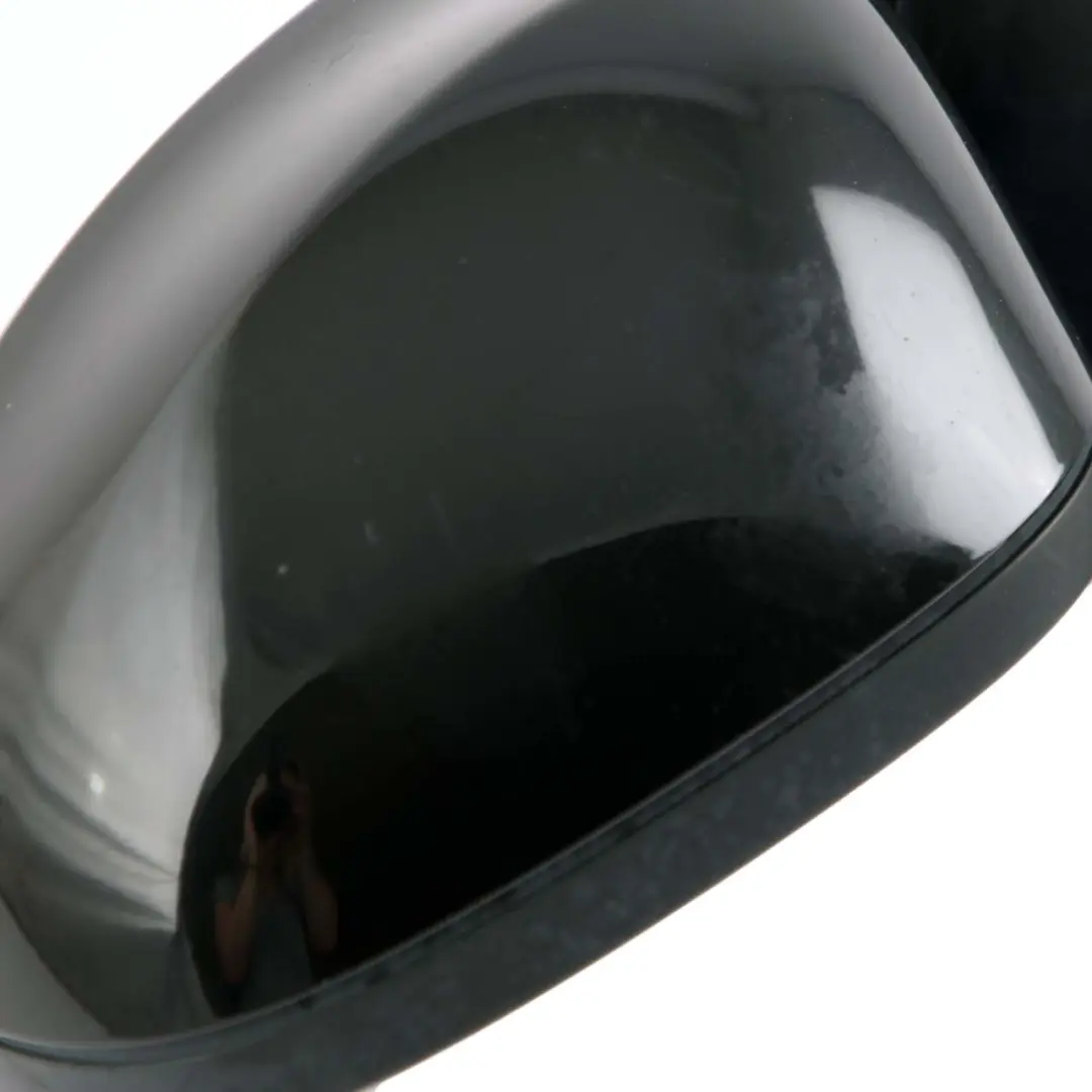 Wing Mirror Door BMW E90 E91 LCI 6 Heated Left N/S Schwarz 2 Black 668