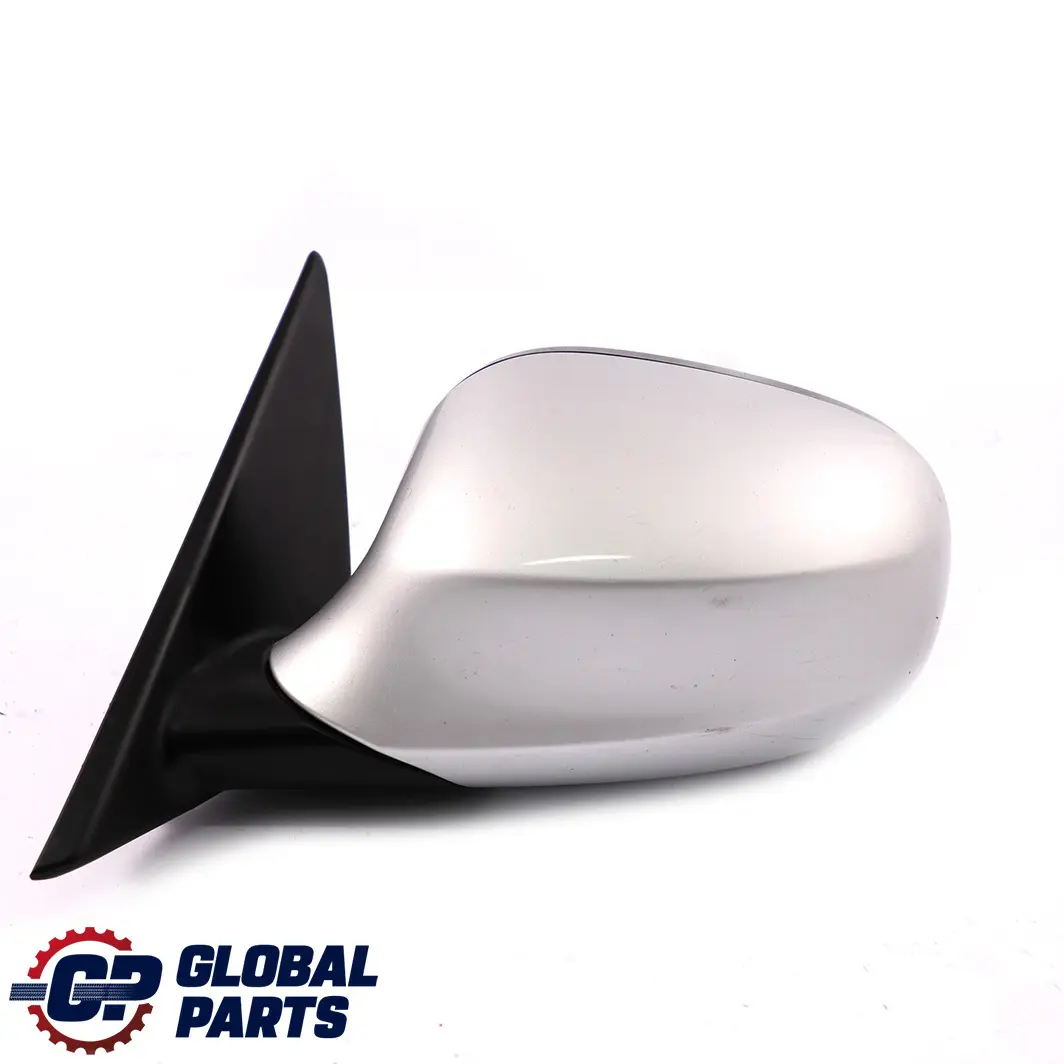 BMW 3 Series E90 E91 LCI Heated Left N/S Wing Mirror Titansilber Silver 354