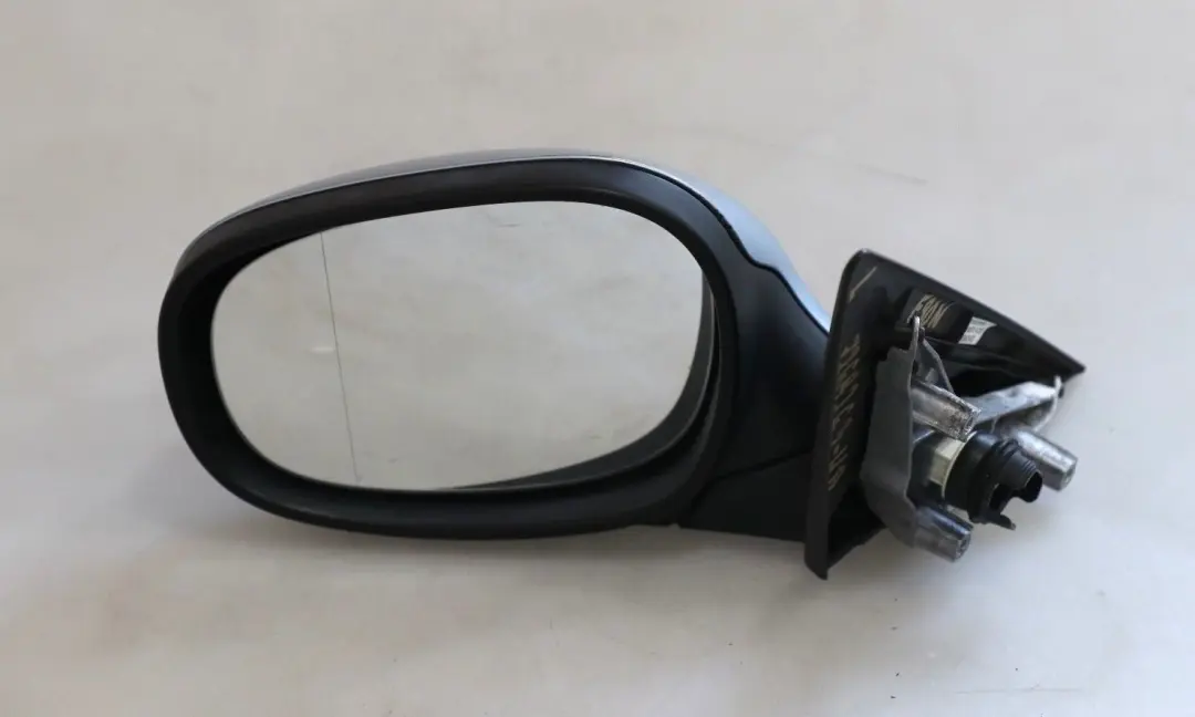 BMW 3 Series E90 E91 LCI Heated Left Wing Mirror N/S Bluewater Blue Water 896