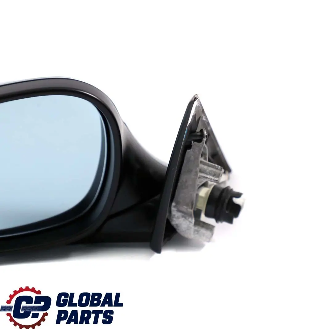 BMW 3 Series 2 E90 E91 LCI Heated Left Wing Mirror N/S Blue Water Metallic