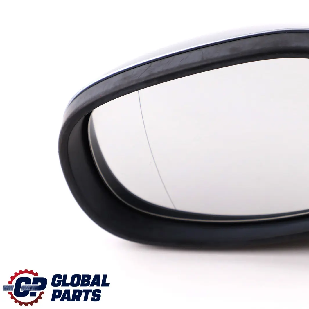 BMW 3 Series 4 E90 E91 LCI Heated Left Wing Mirror N/S Blue Water Metallic 896