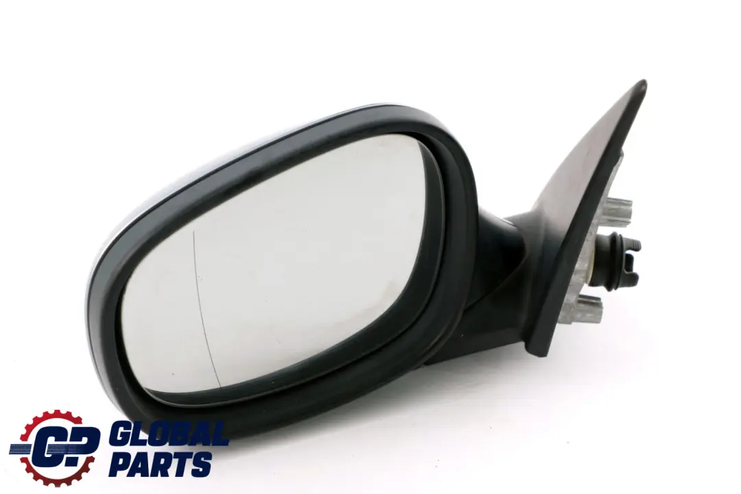 BMW 3 Series 5 E90 E91 LCI Heated Left Wing Mirror N/S Blue Water Metallic 896