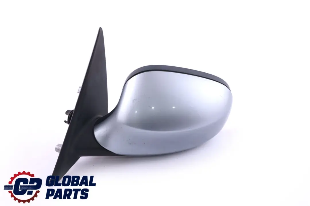 BMW 3 Series 5 E90 E91 LCI Heated Left Wing Mirror N/S Blue Water Metallic 896