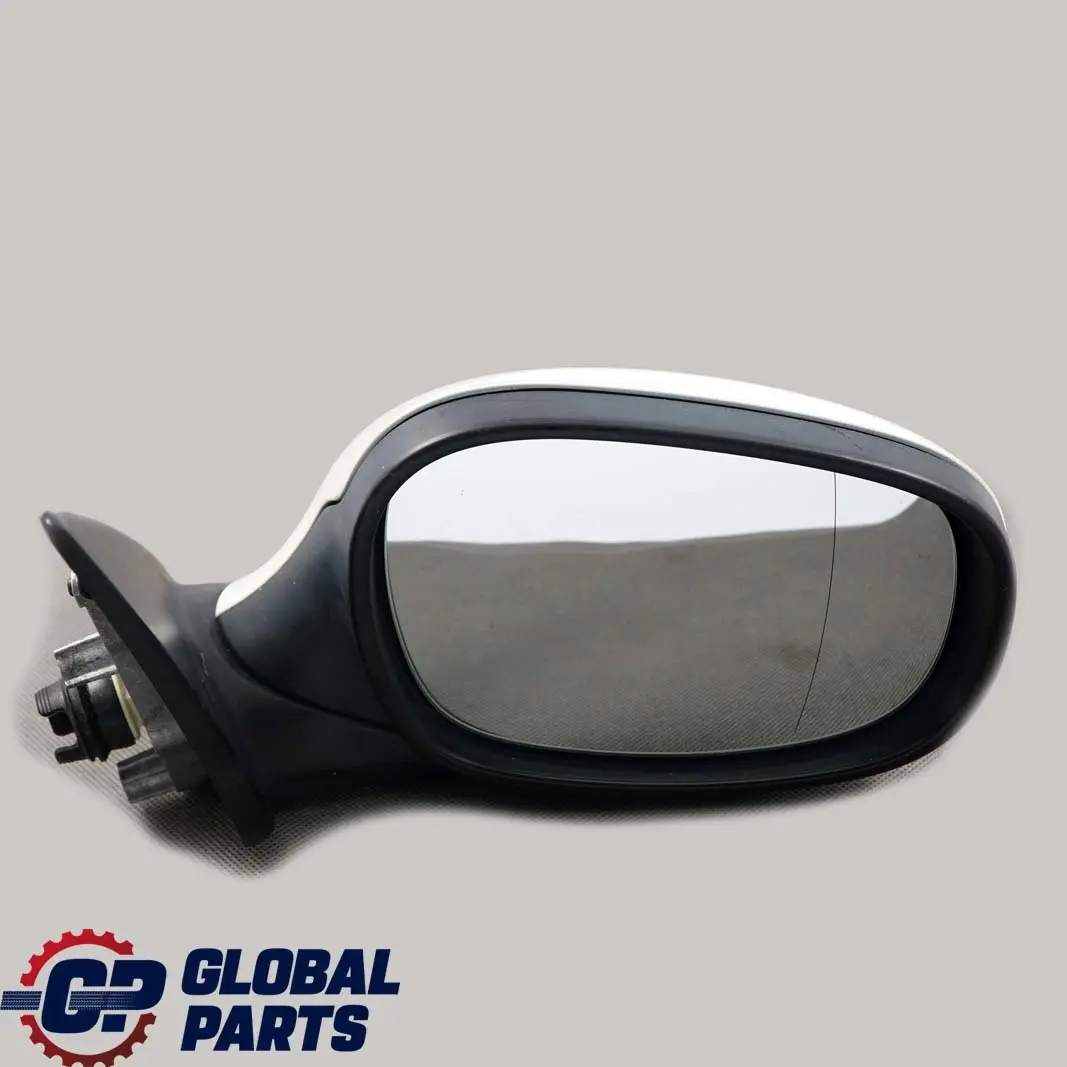 BMW 3 E90 E91 LCI Heated Right Wing Mirror O/S Alpinweiss III Alpine White 300