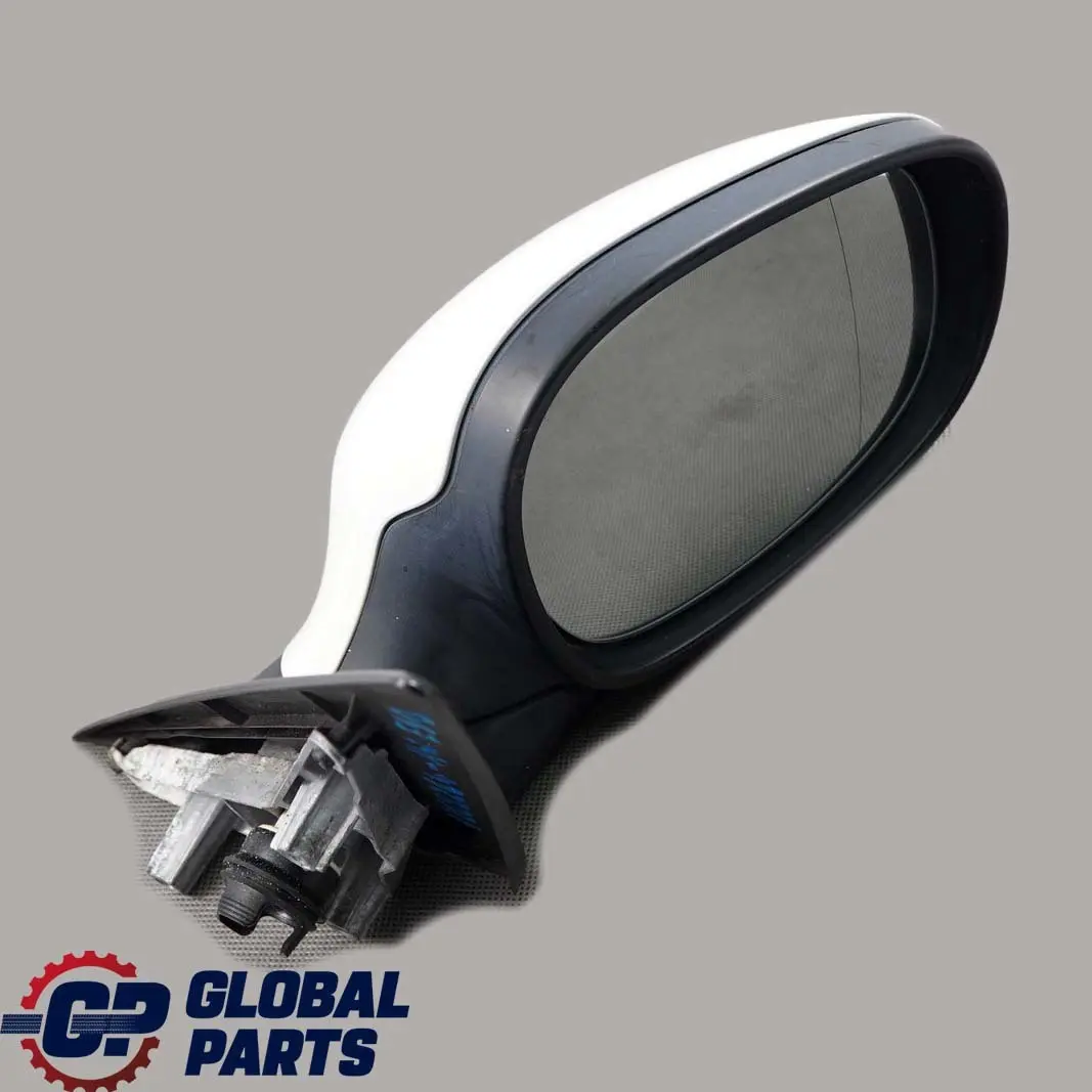 BMW 3 E90 E91 LCI Heated Right Wing Mirror O/S Alpinweiss III Alpine White 300