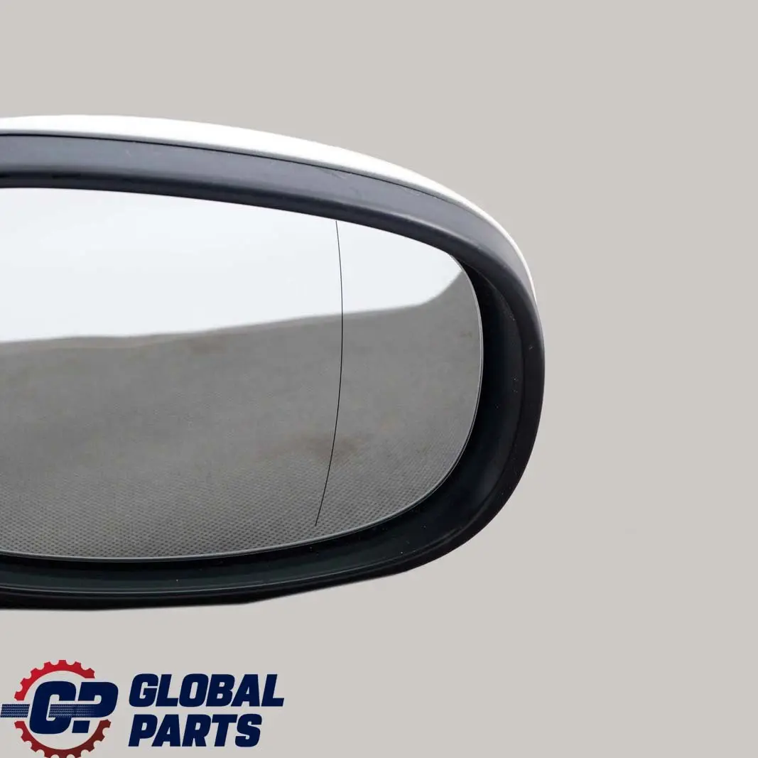 BMW 3 E90 E91 LCI Heated Right Wing Mirror O/S Alpinweiss III Alpine White 300